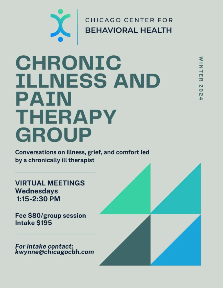 Introducing CCBH’s Chronic Illness and Pain Group